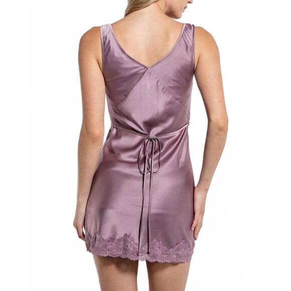 NEW EDIT BY NINE lace dress with slip in purple - Picture 3 of 3